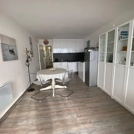 T2 4 Pers A Le Barcares, Face Mer, Parking Prive - Fr-1-81-640 *